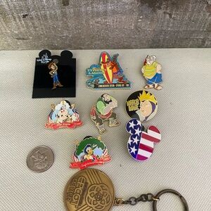 Disney Character Pin Collection